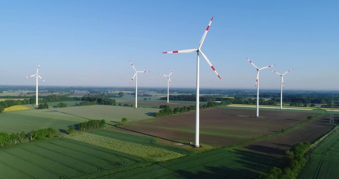 Windr&auml;der aus der Luft, Deutschland