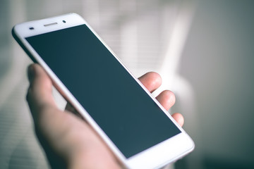 smartphone for connect to social network for business