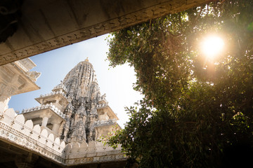 Adinatha - Tempel in Ranakpur, Indien