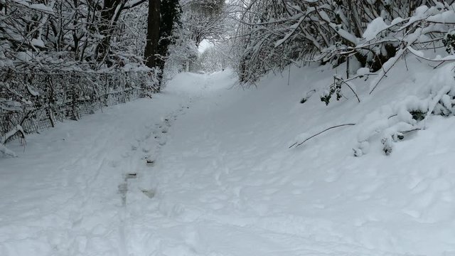 Utting am Ammersee, Winter, Schnee, Bayern