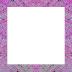 Grunge abstract color frame with empty space