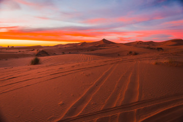 Fototapeta na wymiar Morocco Desert