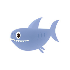 Cute cartoon image of an animal. Funny cute animal.