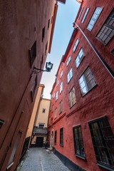 historische Altstadt von Gamla Stan, Stockholm, Schweden