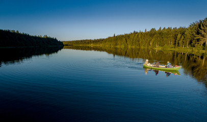 Quiet river in Finland