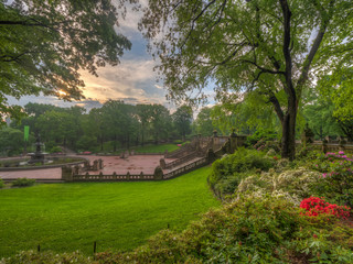 Fototapeta premium Central Park, New York City in spring