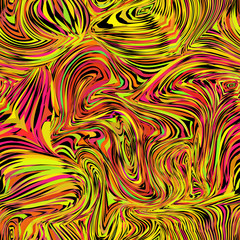 Seamless vector abstract marble pattern. Ebru art. Trendy textile, fabric, wrapping.