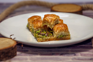 turkish sweet photo  luscious sweet pastry food meal candy sugary foods