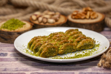 turkish sweet photo  luscious sweet pastry food meal candy sugary foods