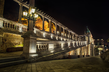 Naklejka premium Buda Castle Bazaar