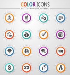 Money icon set