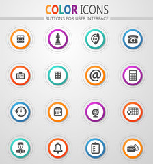 Office icons set