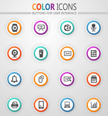 Office icons set