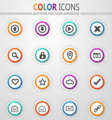 User Interface icons set