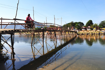 Fototapeta premium ラオスの風景
