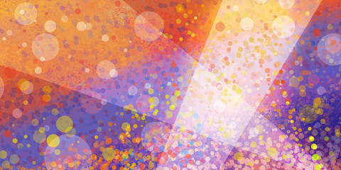 abstract background with circles, party or celebration background design with disco lights and confetti in festive fun design