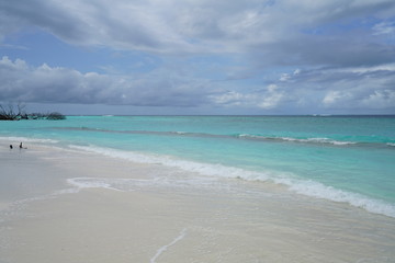 Beautiful seascape in the Maldives