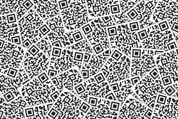 QR Code Background. Quick Response Code for Supermarket, E-commerce, Shop Etc