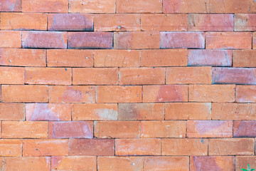 Walls from brown brick