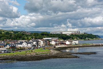 Nordirland - Larne - Hafeneinfahrt