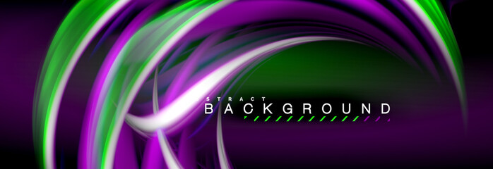 Blurred fluid colors background, abstract waves lines, mixing colours with light effects on light backdrop. Vector artistic illustration for presentation, app wallpaper, banner or posters