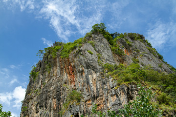 rocks in the mountains
