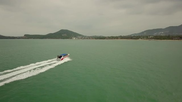Speed Boat at  Bho Put -  Koh Samui - Thailand