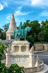 Statue of St. Stephen in Budapest