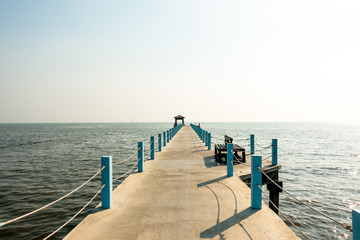 pier on the sea