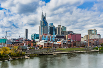 Fototapeta na wymiar Nashville, Tennessee skyline 