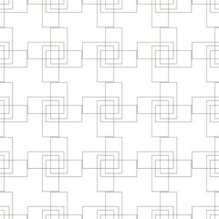Vector seamless pattern with geometric stripes. Modern stylish texture