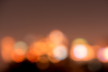 abstract light bokeh