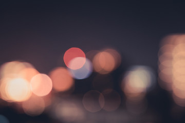 abstract light bokeh