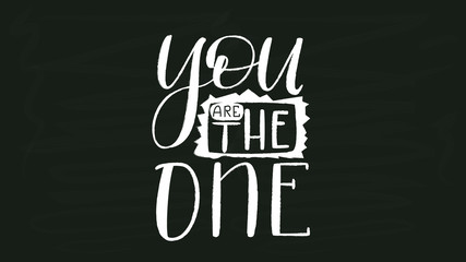 Valentine Hand Lettering Title