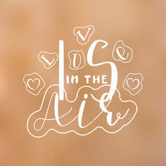 Valentine Hand Lettering Title
