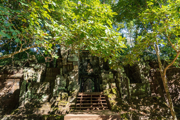 Baphuon temple ruins at Angkor, Siem Reap Province, Cambodia