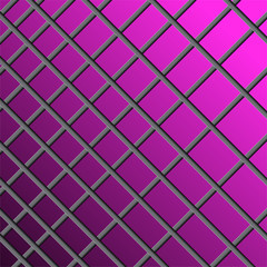 Abstract geometric background of squares with realistic shadow