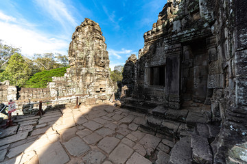Fototapeta premium Bayon Angkor Thom ruins at Siem Reap, Cambodia