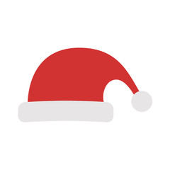 Christmas hat icon isolated on white background. Modern concept vector illustration
