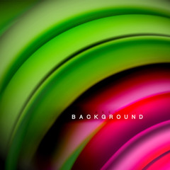 Background abstract - liquid color wave