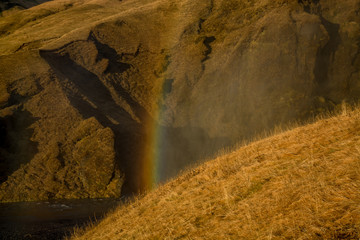 Islandia. Arco iris