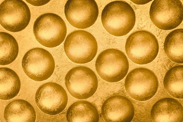 Gold metal  sparkle background with potholes seamless patterns design abstract texture