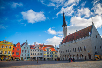 Obraz premium beautiful photos of Tallinn