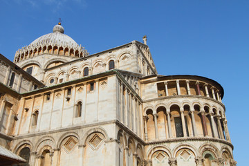 Fototapeta premium cathedral of Pisa, landmark in Italy 