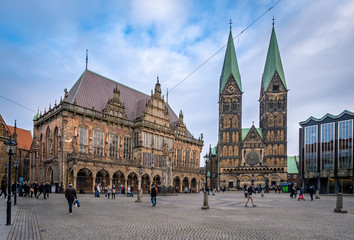Hitorisches Bremer Rathaus 