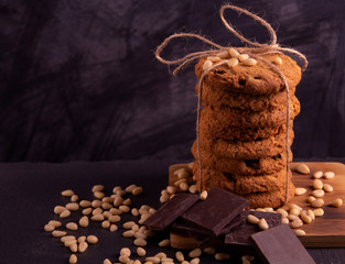 chocolate and cookies