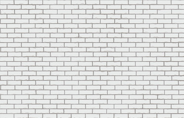 Fototapeta na wymiar white brick wallpaper 3d illustration 40x29cm 300dpi