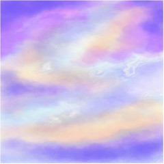 blue sky with clouds