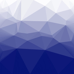 Obraz premium Abstract blue polygon wallpaper or background