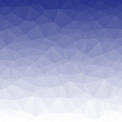 Obraz premium Abstract blue polygon wallpaper or background